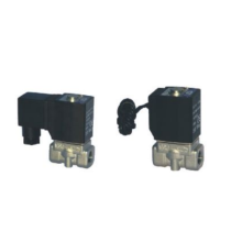 Direct acting and normally closed type 2/2 way solenoid valve 2L series fluid control valves